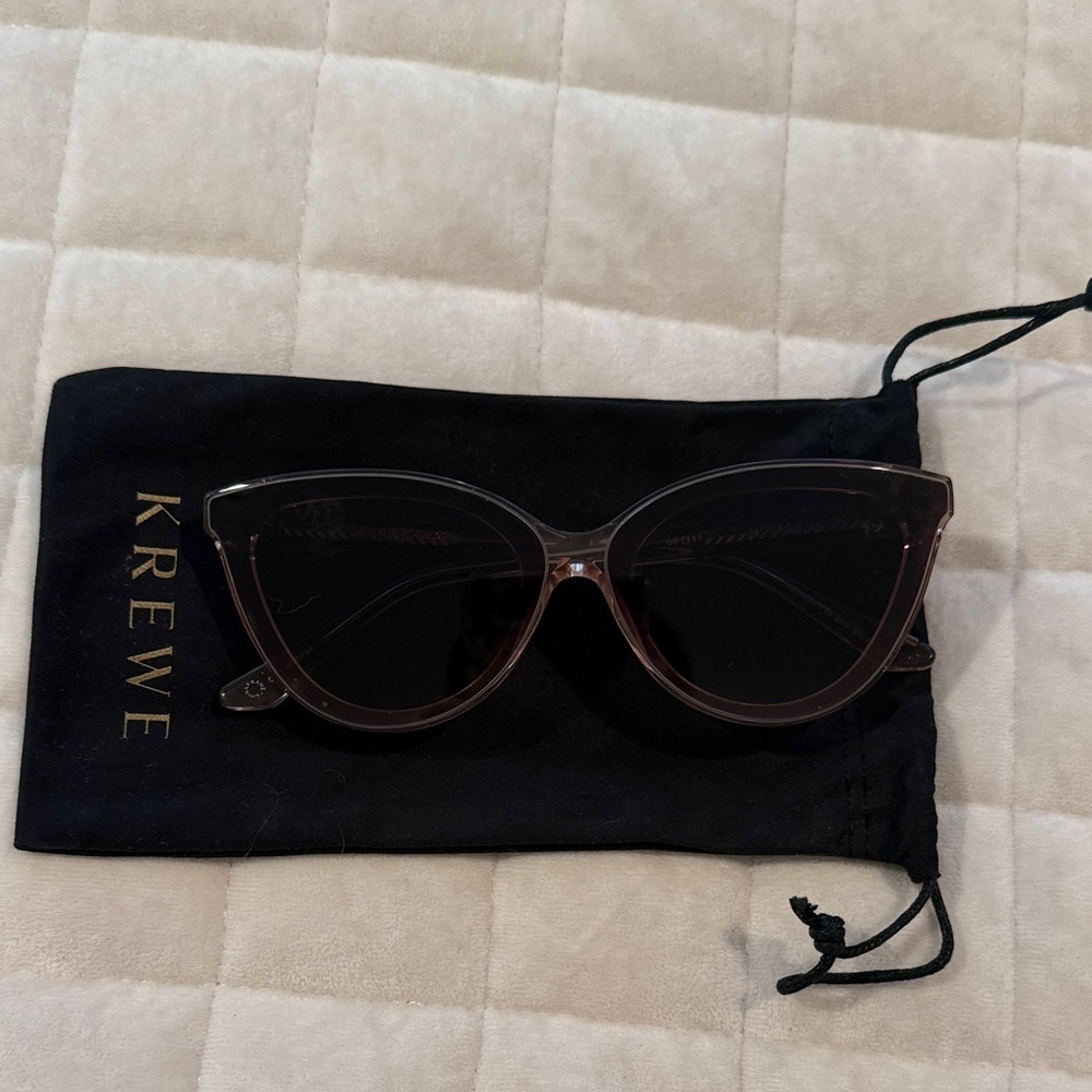 KREWE Monroe Nylon in Petal Cat-Eye Sunglasses